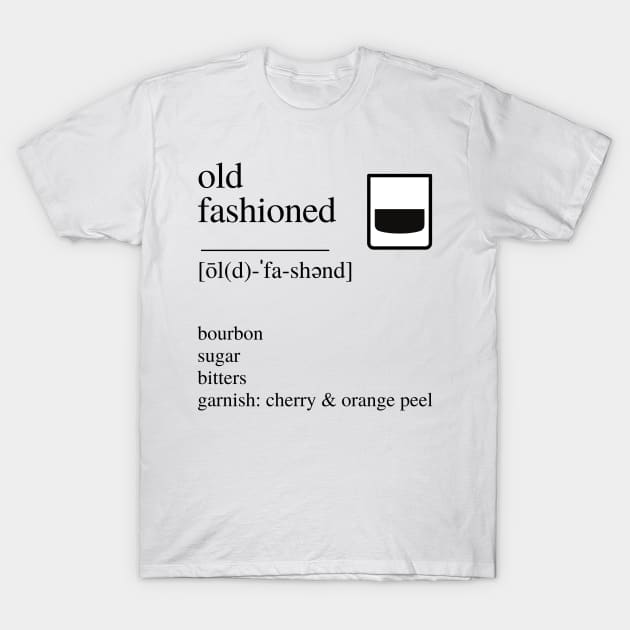 Old Fashioned cocktail T-Shirt by LushLife